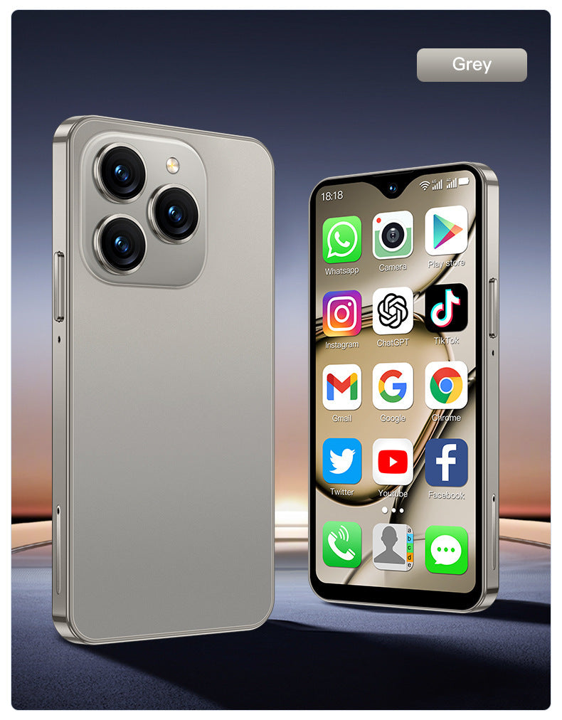 XS18promax All Netcom4G Mini Mobile Phone4.3Inch Water Drop Screen Ultra Small Foreign Language