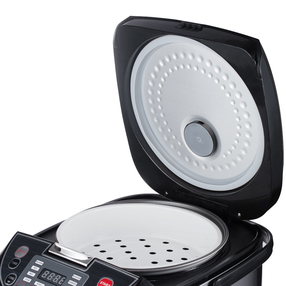 RAF European Standard Rice Cooker Smart6L Fully Automatic Health-Preserving Household Stainless Steel Rice Cooker Multi-Functional900w
