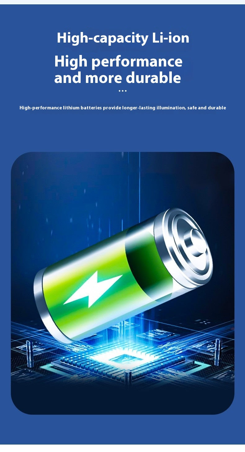 High Power LED Lighting Solar Garden Street Floodlight High-quality Outdoor Lighting Suitable for Roads IP65 Protection Level