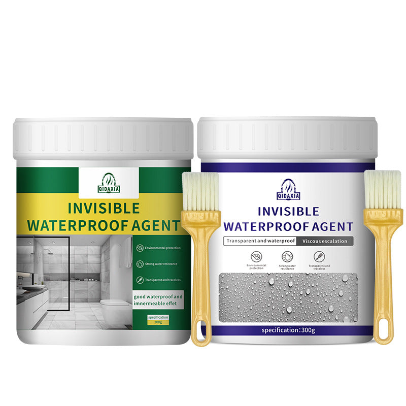 Transparent Waterproof Adhesive for Exterior Walls and Bathrooms, Leak Repair Adhesive, No Brick Smashing, Floor Waterproof Adhesive, Nano Coating