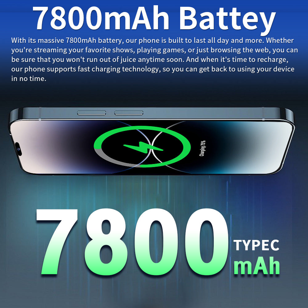 New Mobile Phone i15 Pro Max Smart All-in-One Device16+1T Large Memory Factory Direct Delivery