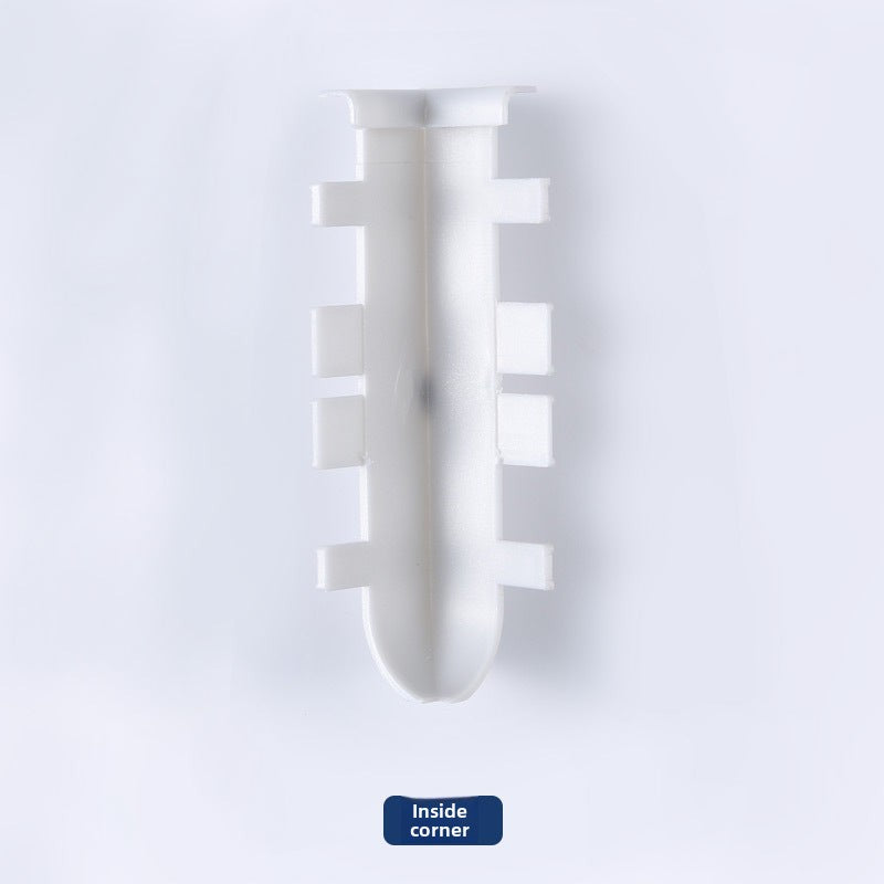 Aluminum alloy skirting board, floor edge trim strip for hospitals, hotels, and schools, thickened and wear-resistant aluminum alloy wall panel