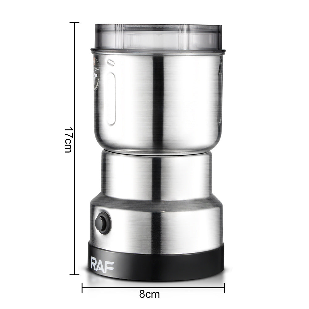 RAF Electric Bean Grinder Dry Grinder Lightweight Household Grinding Cup Portable Coffee Bean Grinder R.7114