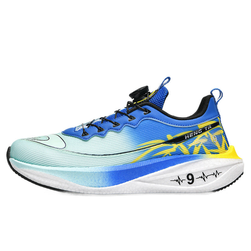 Red Rabbit9pro Racing Carbon Plate Running Shoes Breathable Mesh Sports Training Shock Absorption for Older Children and Adults Non-Slip Athletic Shoes