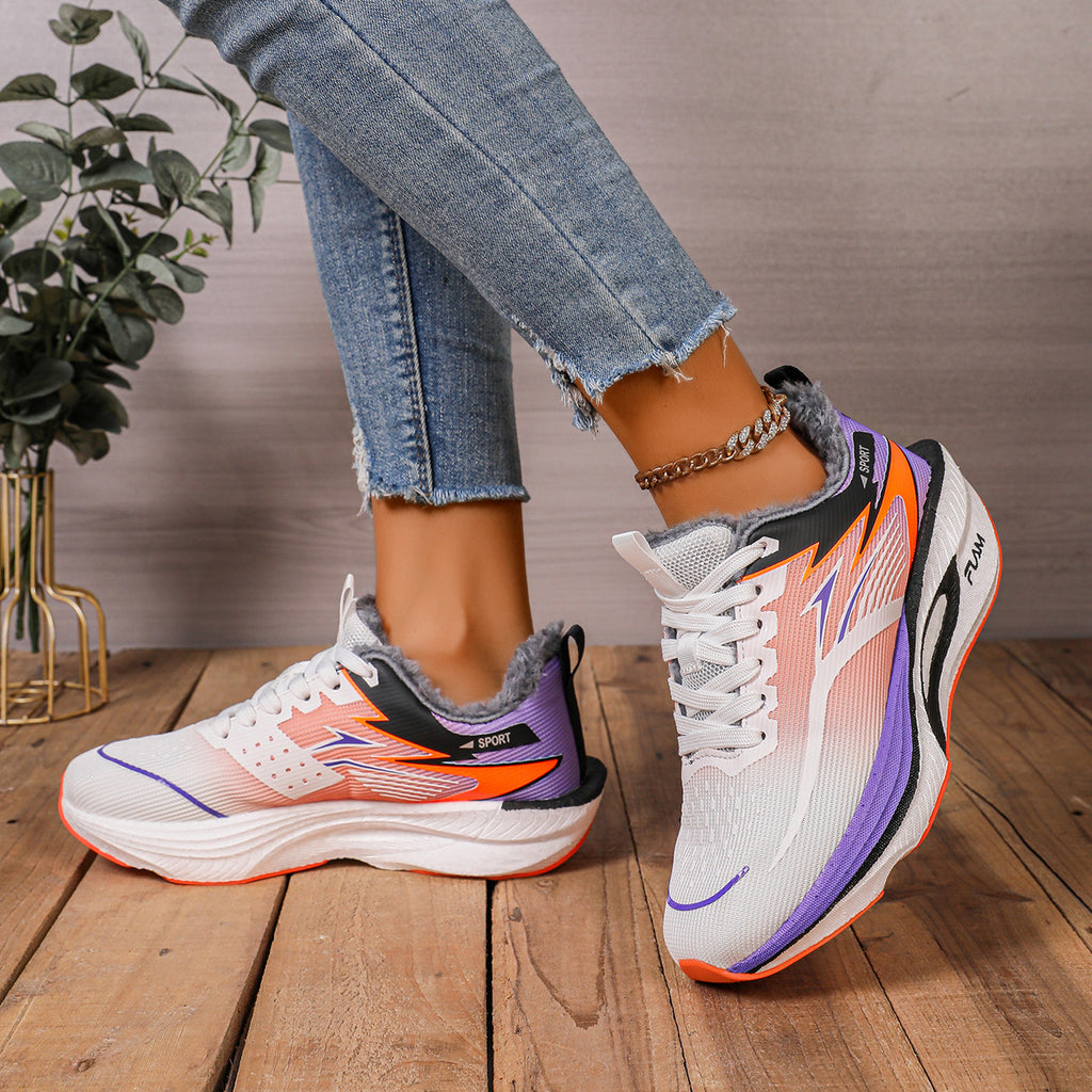 Burning3Professional Marathon TEAM Running Shoes Full Palm Carbon Plate Racing Mesh Breathable Shock Absorption Running Shoes Fei Ran2.5