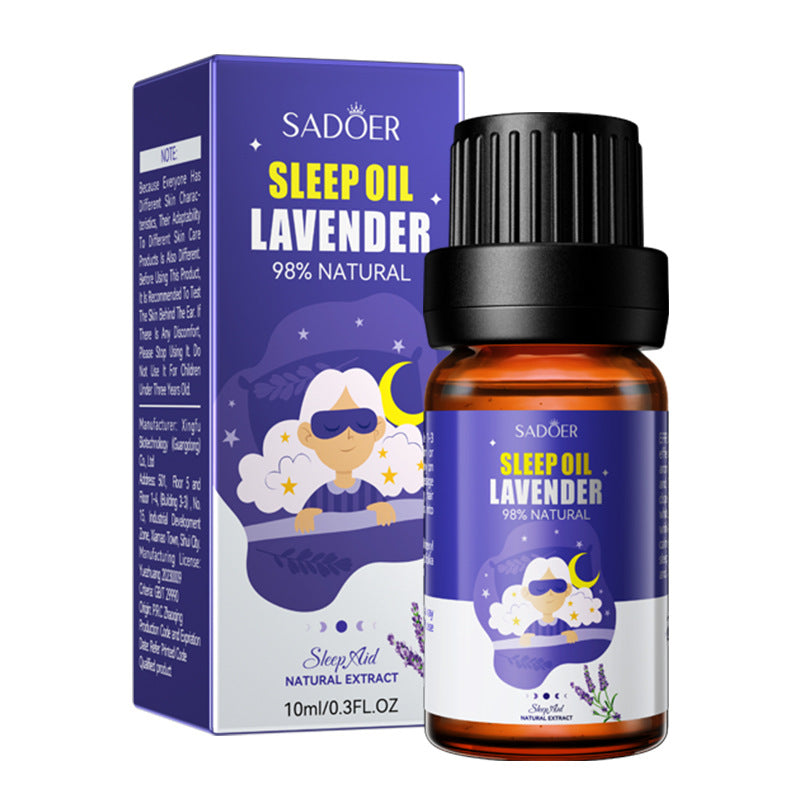Lavender Essential Oil SADOER Fragrance improves sleep and relieves fatigue essential oil cross-border foreign trade wholesale