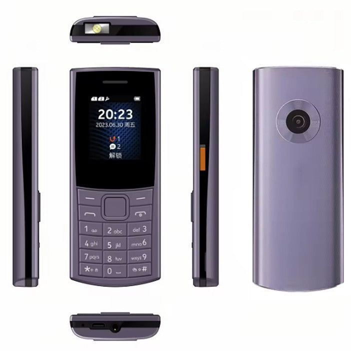 2023Hot Sale110Elderly-friendly Phone4G All-Network Compatible Elderly Phone with Straight Buttons Wholesale