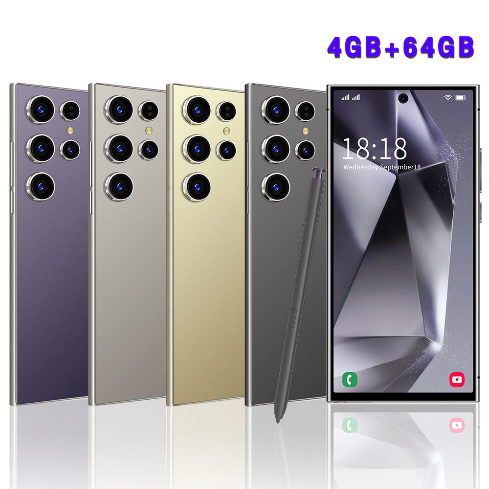 S24 Ultra New products in stock4G Android Phone3+64G Mobile Phone6.8High Definition Screen Wholesale