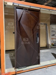 China Top Manufacturer Modern Design Villa Exterior High-end Main Solid Wood Entry Door for Houses Outside Front Door