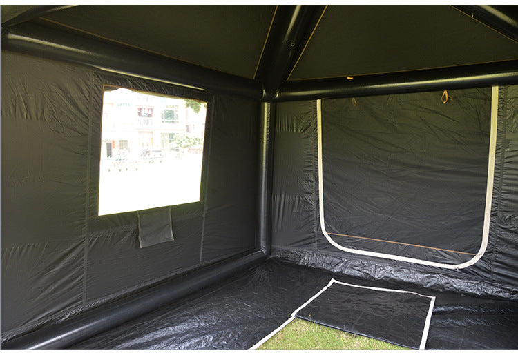 Wholesale Inflatable Tent from Source Factory Middle East Saudi Arabia Tent Black Sunproof Rainproof Automatic Quick Open3*