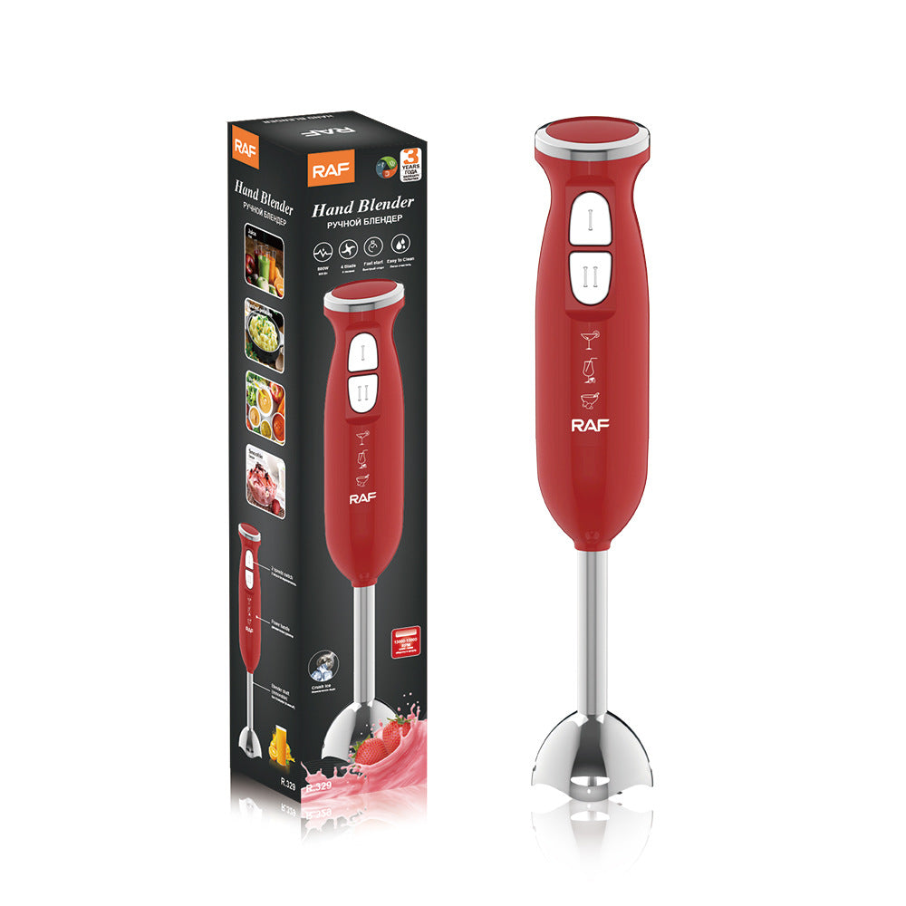 RAF EU Standard Portable Household Electric Stainless Steel Cooking Stick Blender Food Mixer Handheld329