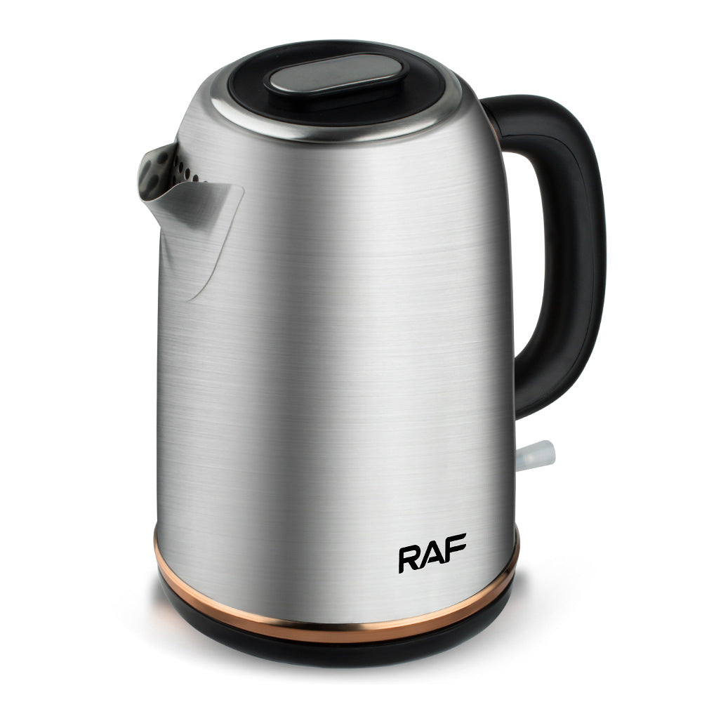 RAF European Standard Electric Kettle Household Kettle Automatic Power Off Anti-Dry Burning Food Grade Stainless Steel Kettle