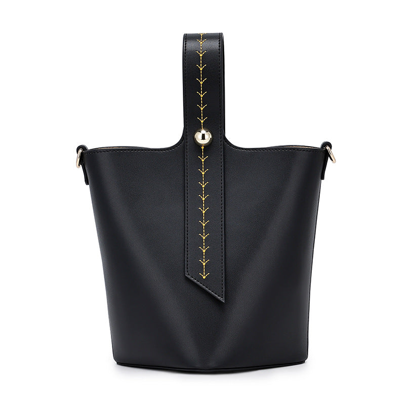 LOE New Style Water Bucket Bag minipebble Fashion Women's Bag Fortune Bucket Tote Bag Large Capacity Handbag for Women