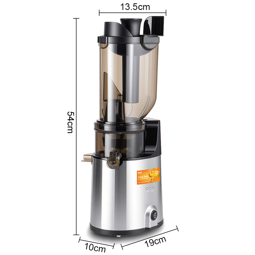 RAF Stainless Steel Juicer Children's Fruit Juice Machine/l Cooking Machine/Juicer Extractor with Juice and Pulp Separation R.2739