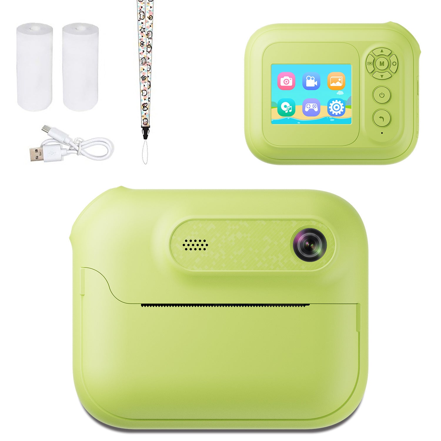 Hot-selling Polaroid Camera Children's Toy Can Take Photos and Print Black and White Photos Directly with Built-in
