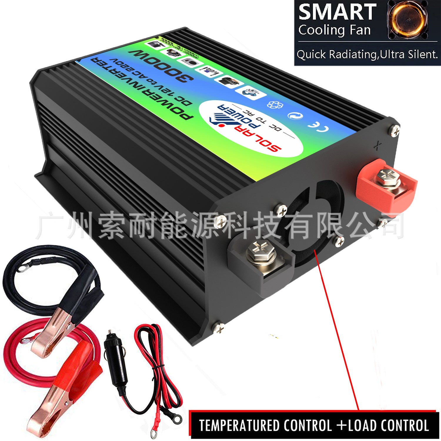 12V Solar Energy Kit System：Inverter 30A Controller 18W Solar Panel Solar System