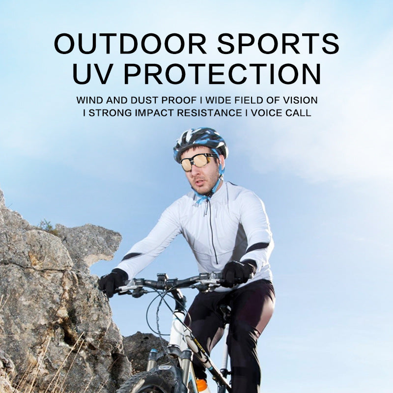 New M9pro Smart Bluetooth Glasses ai Translation Sports Cycling Fishing Polarized Multifunctional Glasses