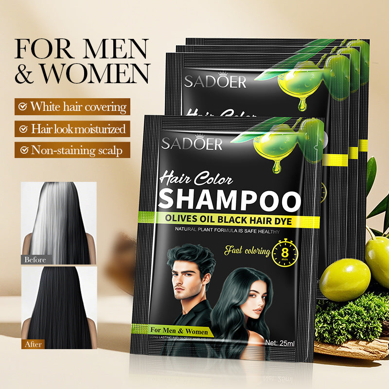Cross-border Hair Conditioner Tablets25ml Olive Oil Plant Extract Moisturizing Dye Tablets Export Manufacturer Cross-Border