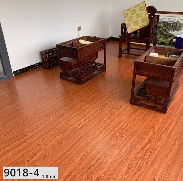 PVC Self-Adhesive Plastic Floor Stickers for Commercial Use in Bedrooms and Hallways, Indoor Renovation, Special for Cement Floors, Waterproof and Wear-Resistant