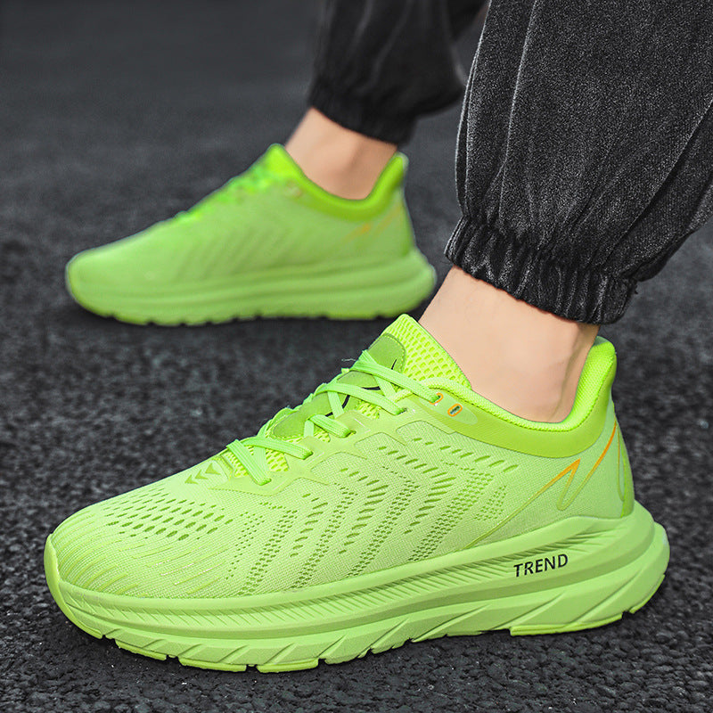 Men's running shoes New Breathable Mesh Student Casual Running Youth Shock Absorbing Anti-Slip Sports Shoes