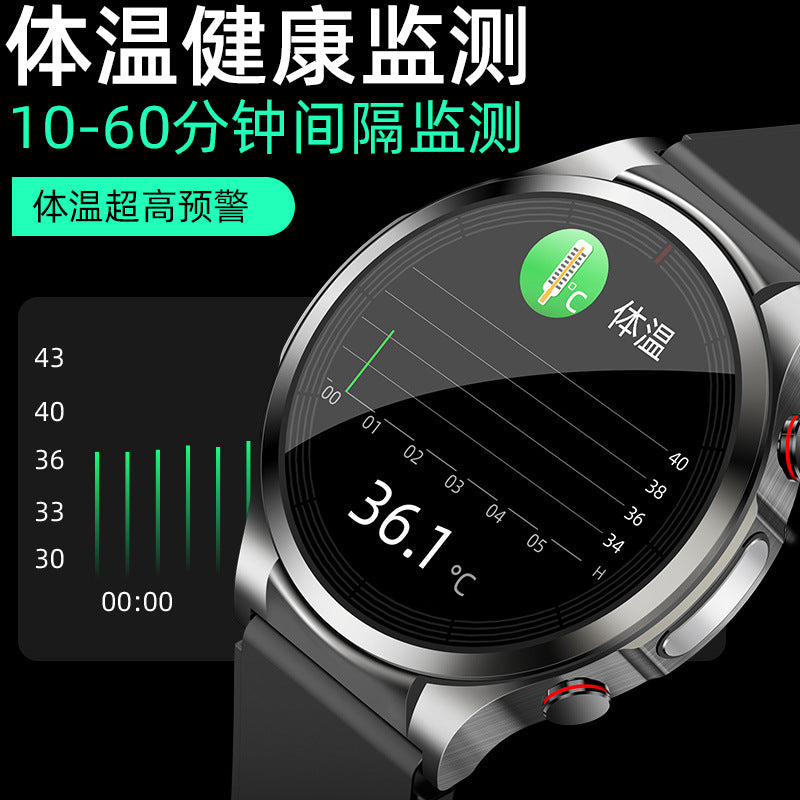 w11Smart watch ECG body temperature heart rate blood oxygen health monitor healthwear Call Circle