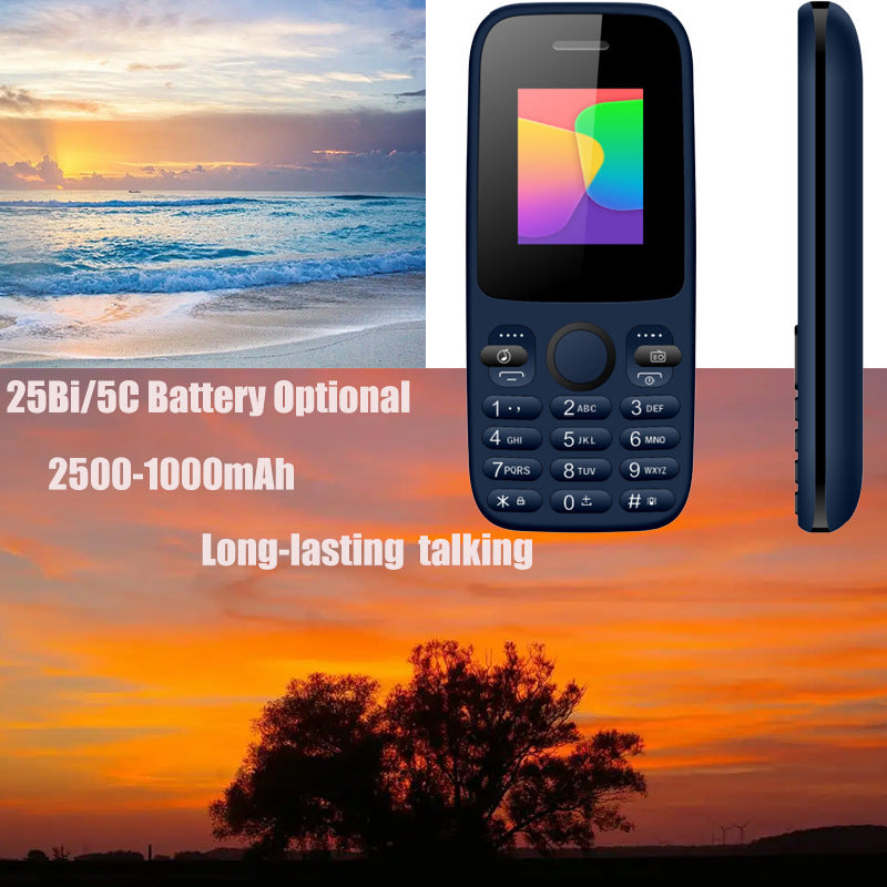 Mobile Phone529Elderly Phone with Buttons, Straight-Board Function, Loud Volume, Large Screen, Wholesale for Overseas