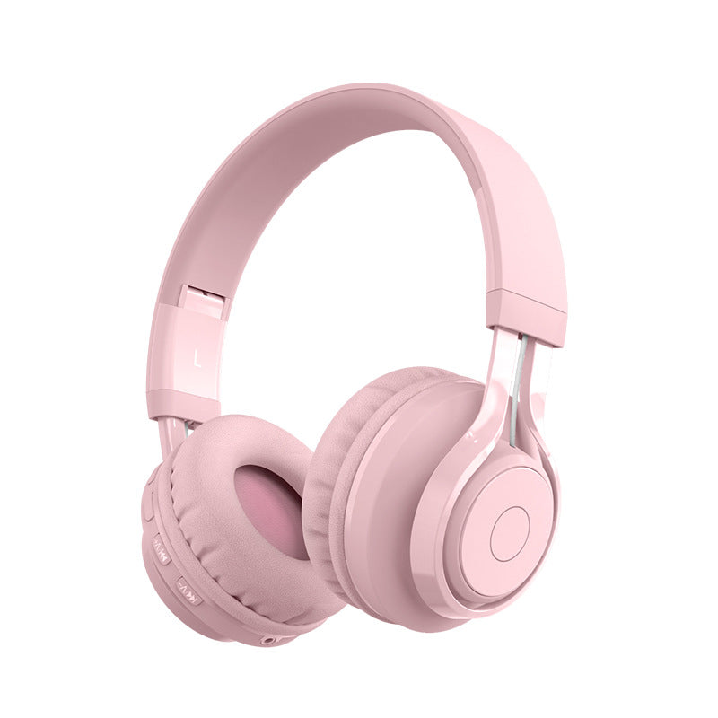 Hot-selling Over-ear Headphones Bluetooth Long Battery Life Children's Student Bluetooth Headphones Wireless High-Quality Sound Headset