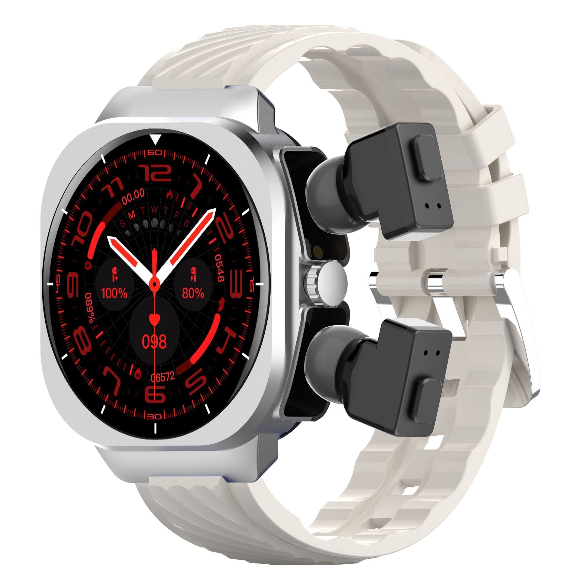 AIMB-Z19Smart Watch Bluetooth Call True Heart Rate Step Count Sleep Monitoring Hidden Earphones Sports Three-Proof