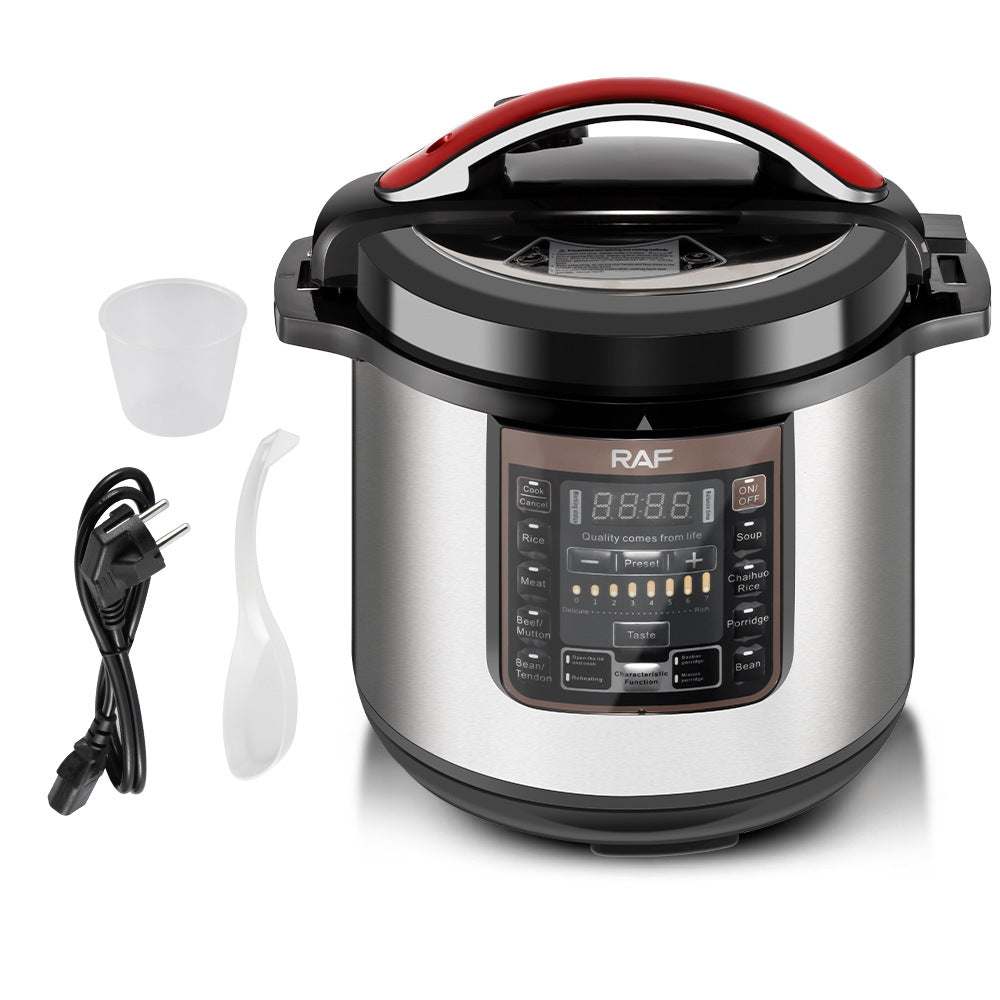 RAF European Standard Multifunctional Rice Cooker and Soup Pot with Lid Opening, Household Electric Pressure Cooker for Sauce Collection and Reservation, Rice Cooker and Pressure Cooker8