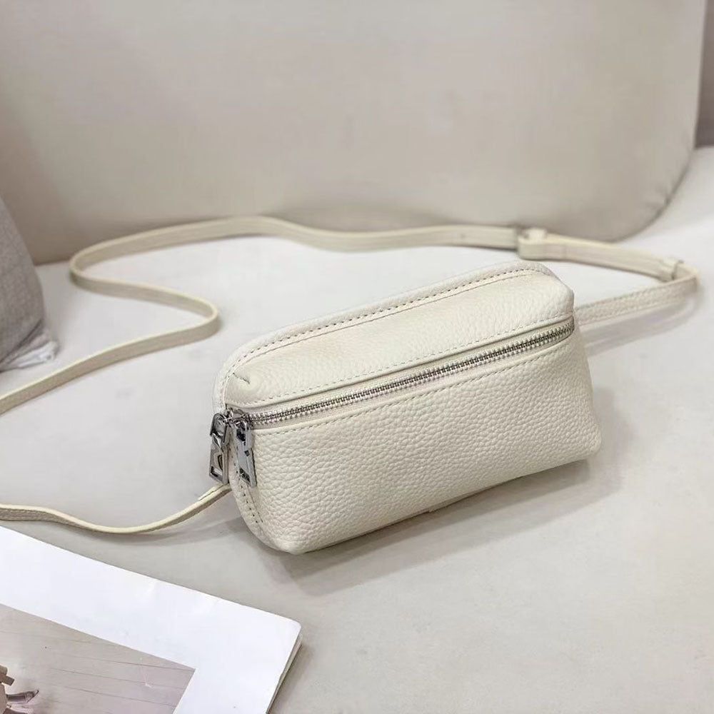 Compact and Exquisite Phone Bag for Women2025New Lightweight Simple Chest Bag Fashionable Portable Mini Crossbody Bag Small Bag