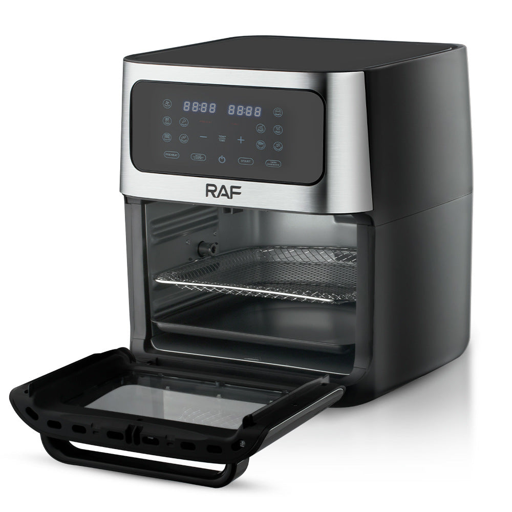 RAF European Standard Air Fryer14L Large-capacity multifunctional home electric fryer with visible smart touchscreen, oil-free