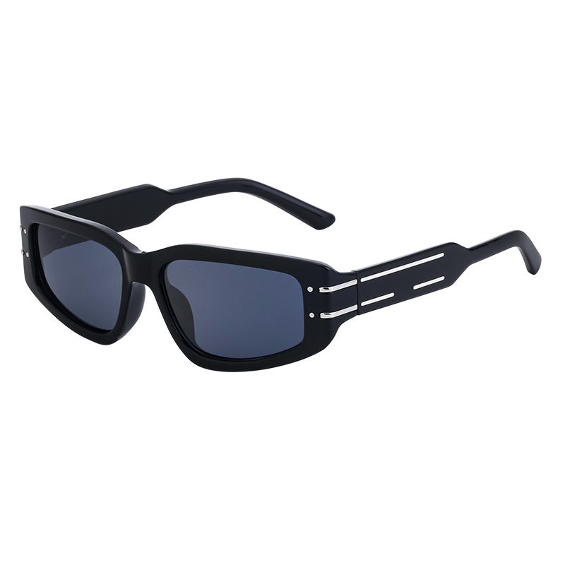 Fashion Square Frame Sunglasses for Women, Sun Protection, High-End European and American Style Small Frame Glasses Wholesale sunglasses Sunglasses