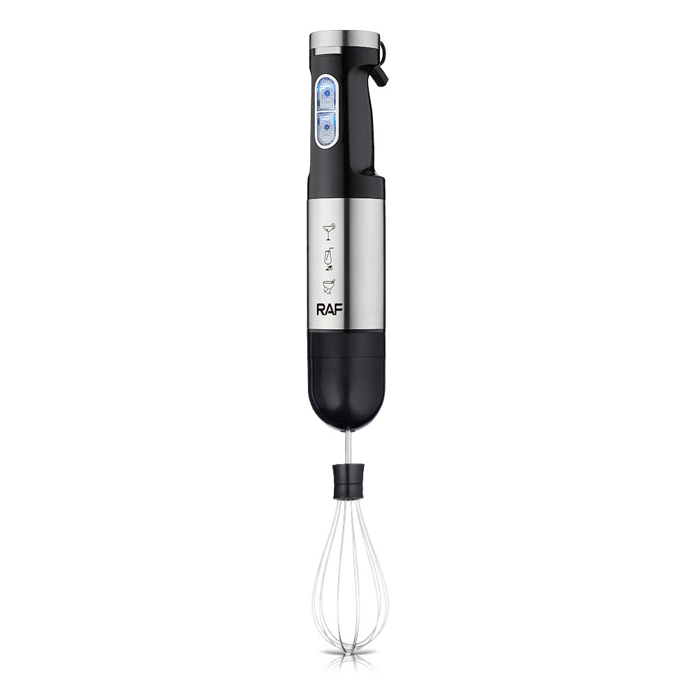 RAF European Standard Portable Household Food Blender 5-in-1 Electric Stainless Steel Cooking Stick Mixer363
