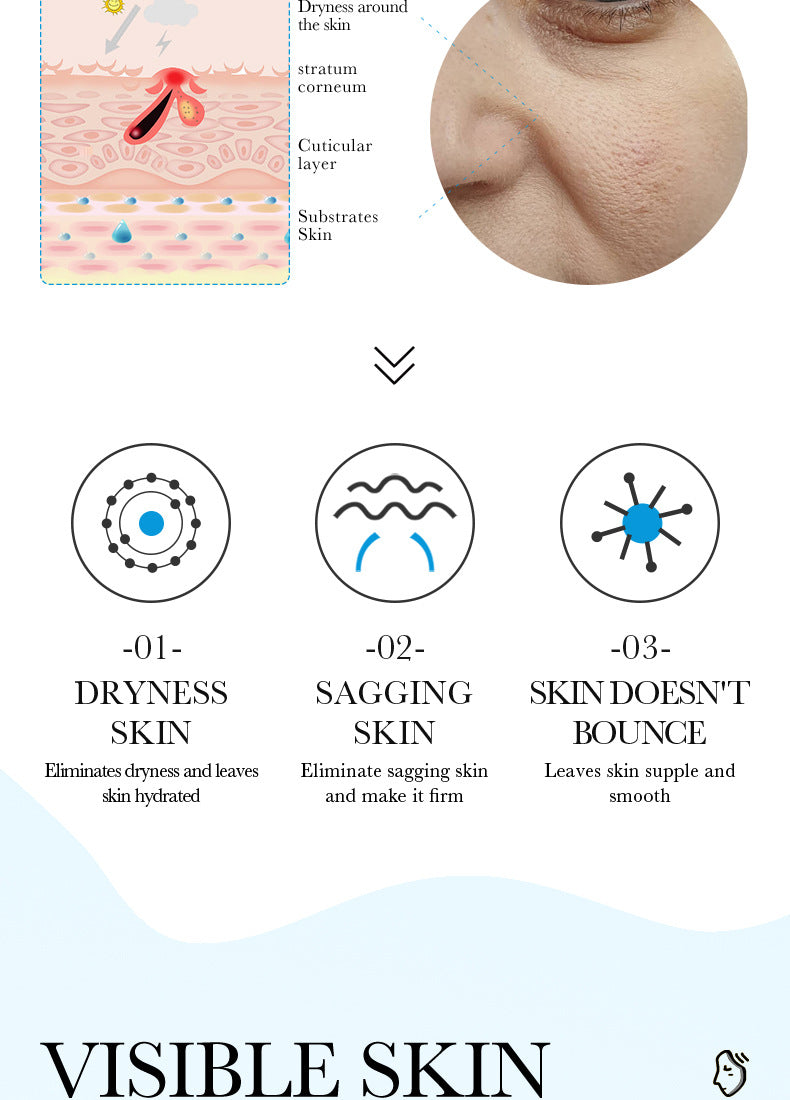 Mask BIOAOUA White Truffle Moisturizing Caviar Nourishing Resurrection Grass Hydrating  Wholesale
