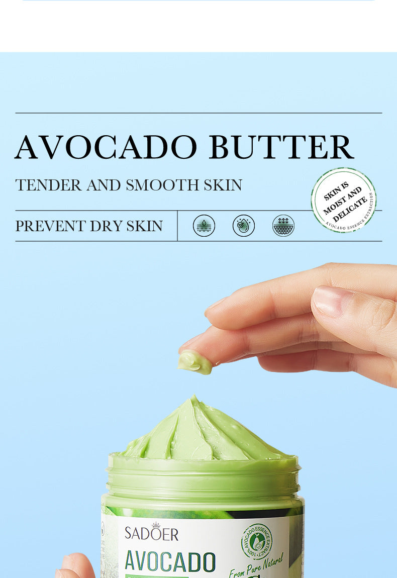Plant Body Lotion SADOER Avocado Moisturizing Rose Butter Body Lotion  Wholesale