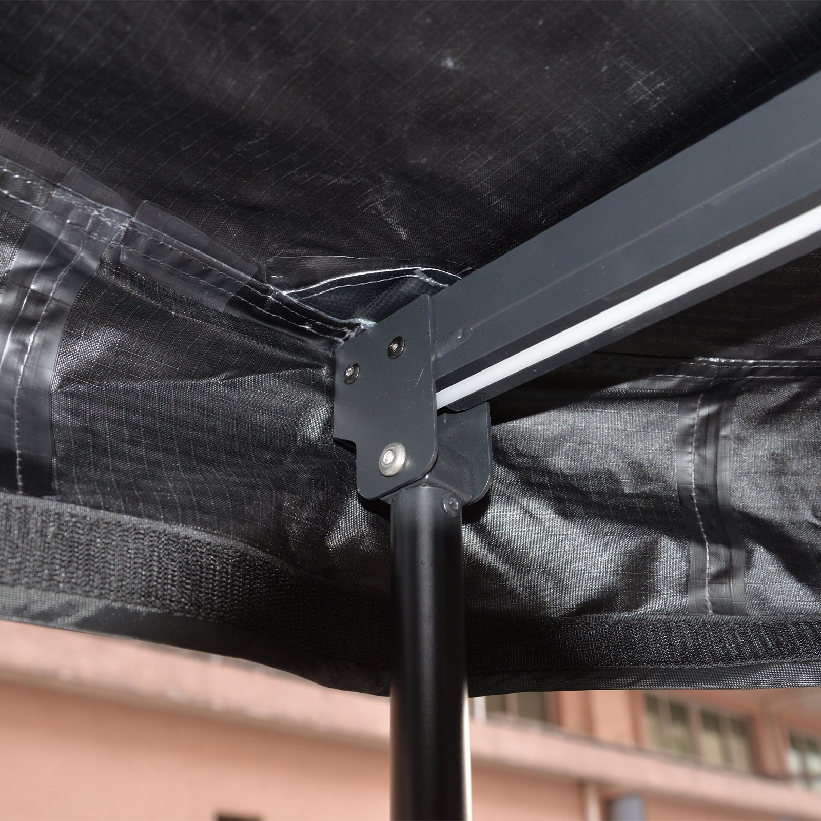 New360Full Lamp Boneless Fan-Shaped Car Side Tent Camping Large Space Outdoor Waterproof Camping Car Tent