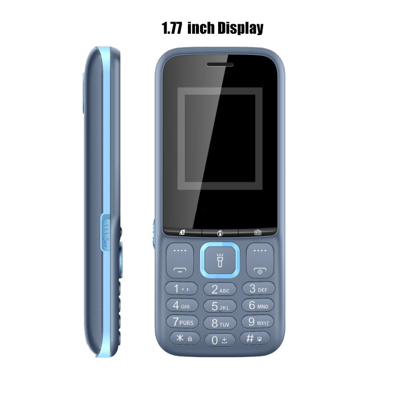 2173A Specially designed for dual SIM students and elderly, featuring a straight keypad phone with ultra-long standby time and camera function