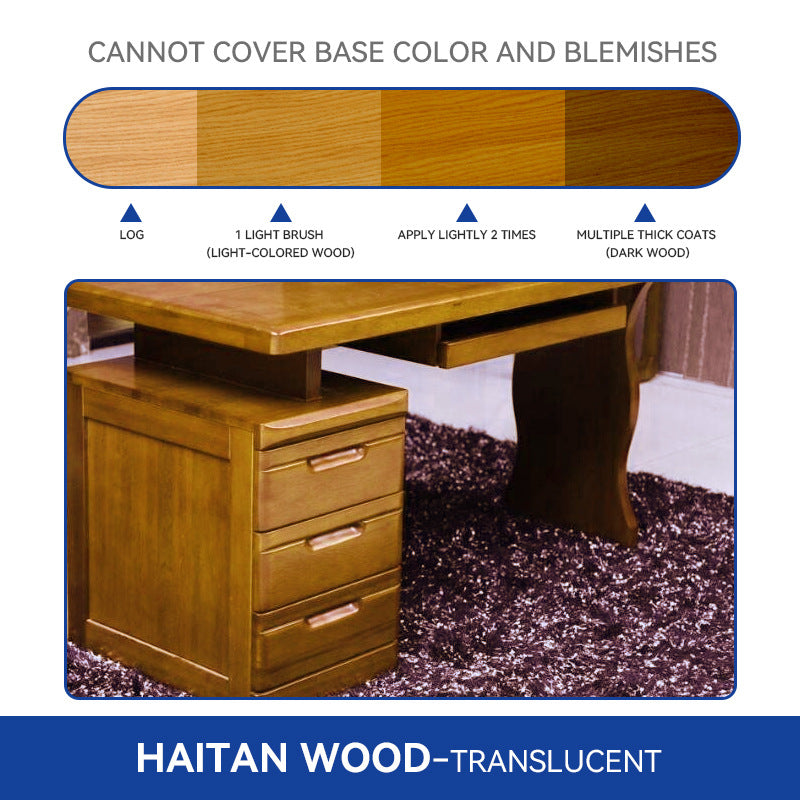 Water-Based Wood Grain Paint Outdoor Anti-Corrosion Wood Oil for Doors, Windows, Cabinets Color Change Renovation Brightening Anti-Wax Oil Antique Wood Paint