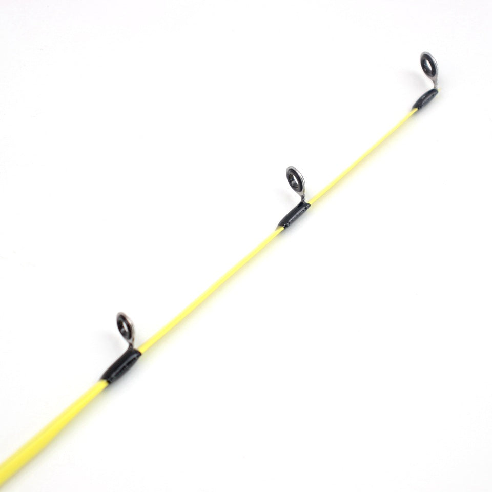 Winter Fishing Rod55cm2Portable Ice Fishing Rod with Flat Tip, Softer and More Sensitive for Ice Fishing and Raft Fishing