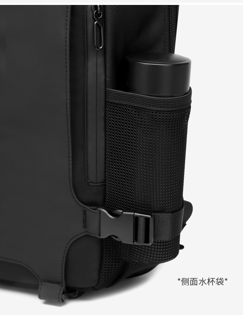 Korean Style Backpack Trendy Brand Laptop School Bag Lightweight Large Capacity Water-Resistant Commuter Bag for Middle and High School Students and College Students