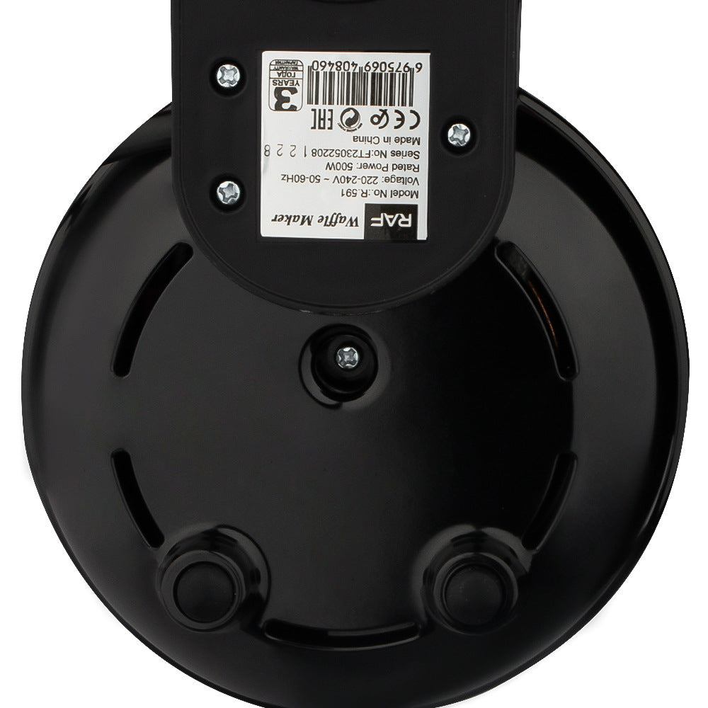 RAF European Standard Household Mini Double-Sided Breakfast Machine Waffle Heating Cake Machine Sandwich Maker Multi-Functional