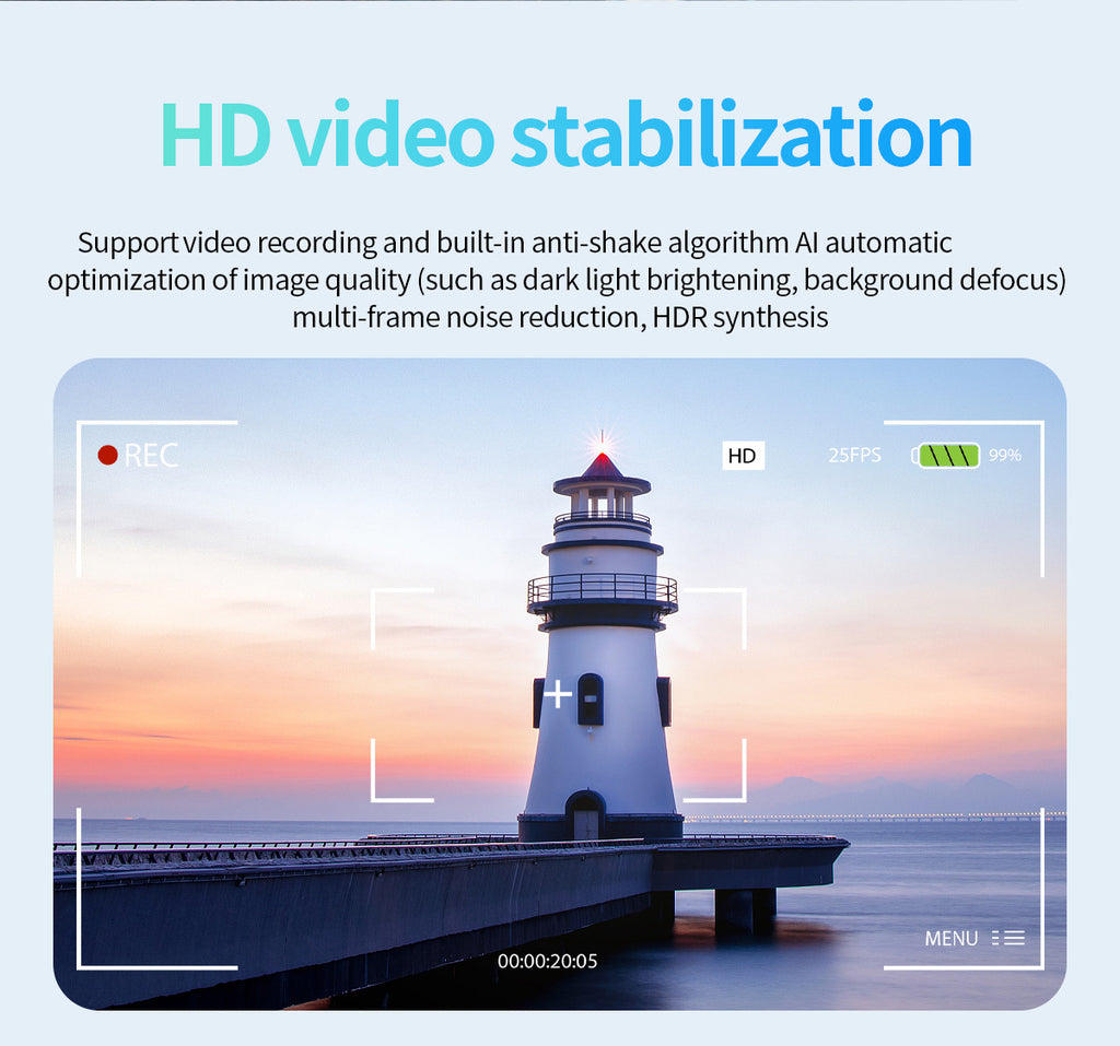 JS01 Pro Smart Glasses1200100 Megapixel Camera AI Simultaneous Translation Character Recognition Anti-Shake Video Recording Audio Recording