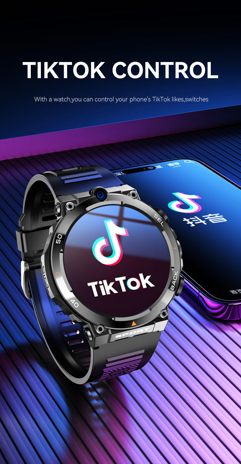 H10Smart Watch5G Full Netcom SIM Card Google Store Support APP Download Dual Camera Video Call