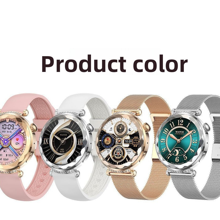 HK88Smart Watch Bluetooth Call Heart Rate Blood Pressure Blood Oxygen NFC Screen ladies multifunctional Bluetooth version touch screen