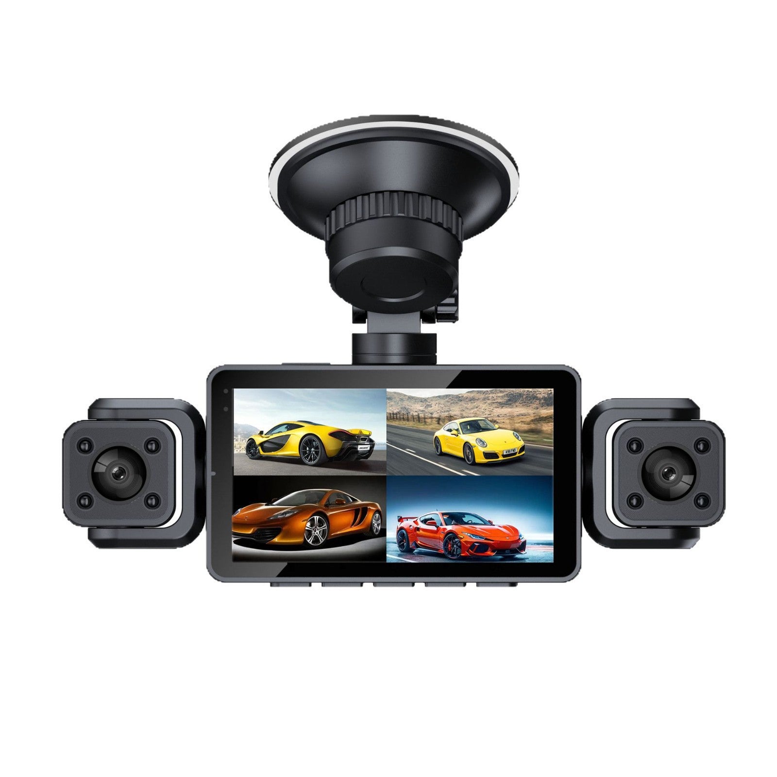 4Recording4Lens Phone WIFI High Definition Internet1080P Infrared Night Vision3Inch Large Screen Rearview Camera Model