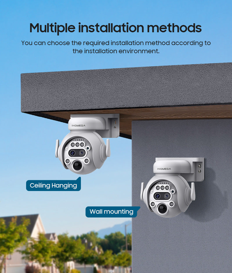 4G Solar Camera Camera6MP High Definition Full Color Camera122x Zoom Outdoor Surveillance Dome Camera