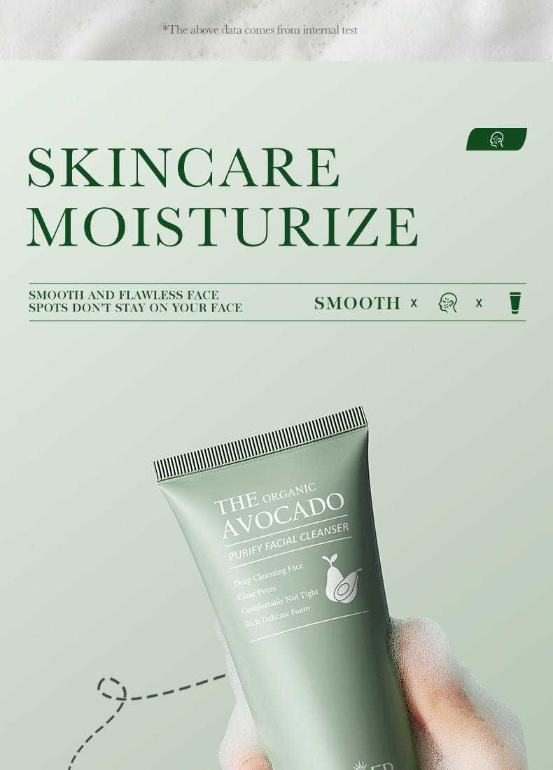 Avocado Skincare Set SADOER Cleansing, moisturizing and moisturizing six-piece set  foreign trade wholesale