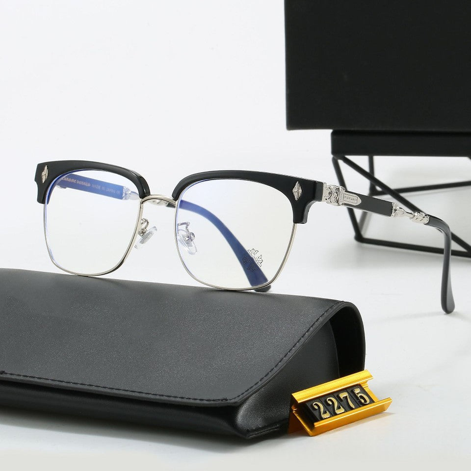 Kro Home Jay Chou Same Style Myopia Eyebrow Glasses Frame High-end Men's Fashion Trend Retro Glasses Frame2275