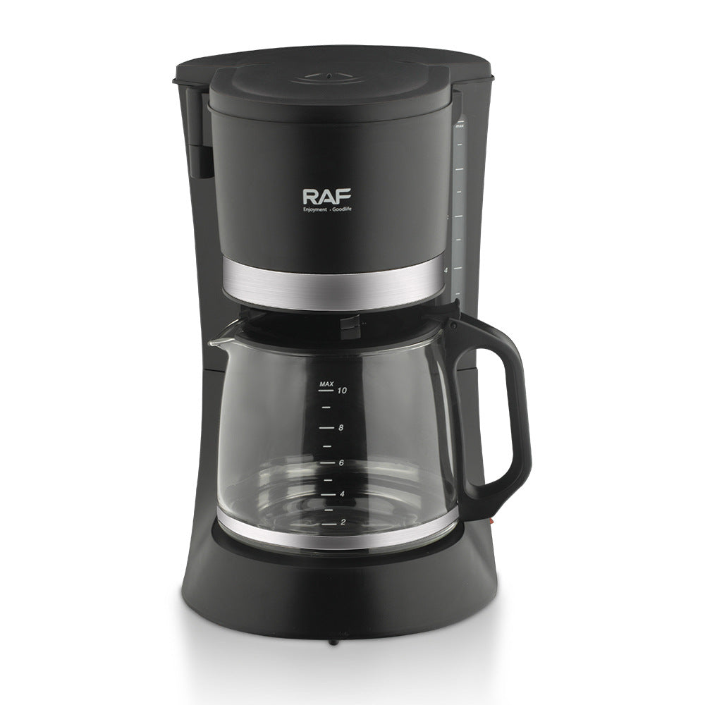 RAF Drip Coffee Maker Household Automatic Integrated Small Coffee Machine EU Plug Office Bedroom Moka Pot