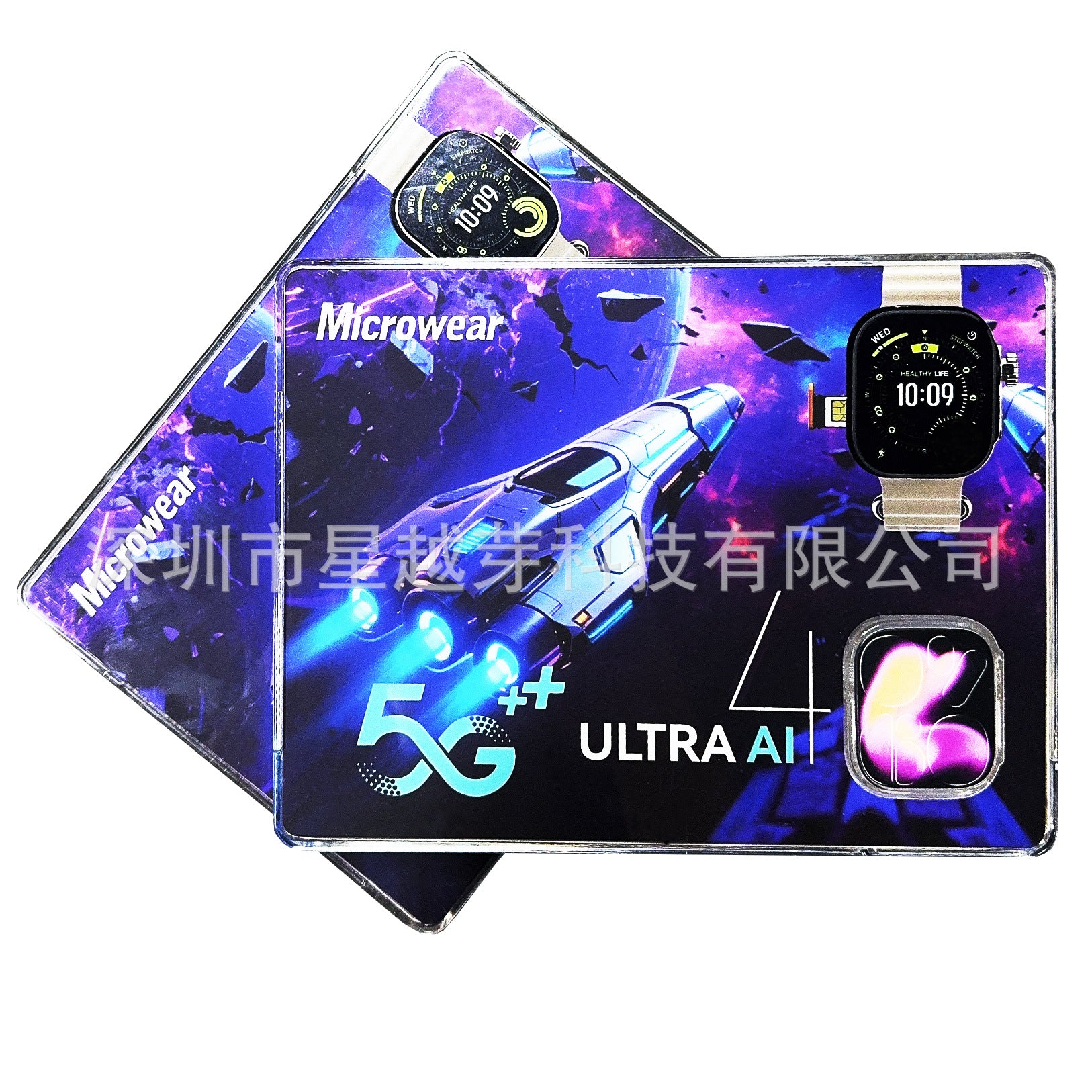 Micro Wearable Ultra Ai4Smart Watch5G Plug-in Card Full Netcom Google APP Download Video Call Photo